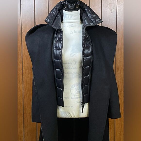 Mackage Shia 2-in-1 Double-Face Wool Coat with Removable Bib size XXS - Picture 13 of 16